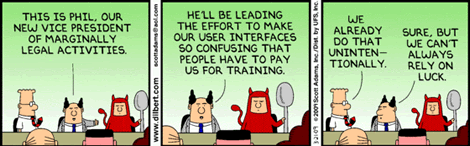 Dilbert On User Training